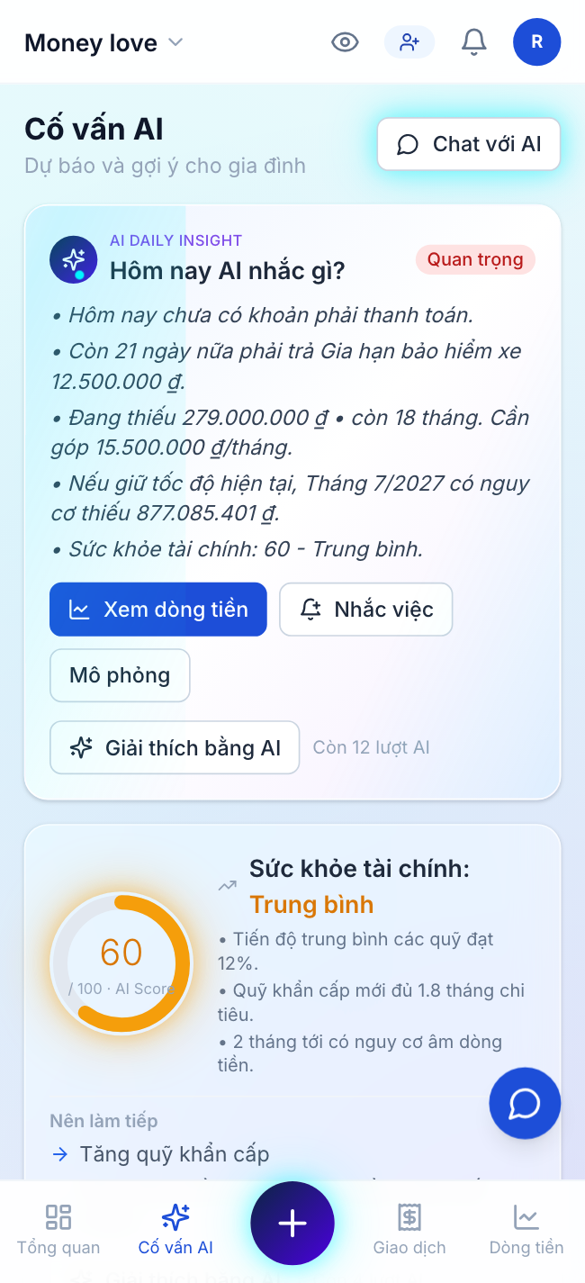 Cố vấn AI cho gia đình
